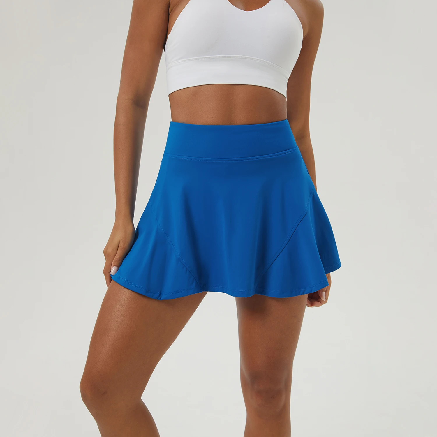 تنانير التنس النسائية مع جيوب مخفية، تنانير رياضية بيلاتيس للياقة البدنية واليوجا والجيم في الهواء الطلق #3