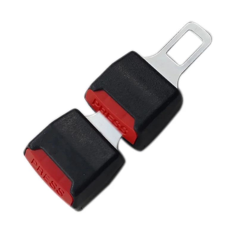 2 PCS set of Car Seat Belt Clip Extender Safety Seatbelt Lock Buckle Plug Thick Insert Socket Extender Safety Buckle