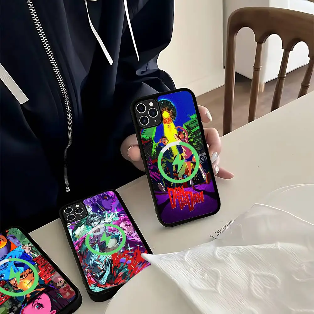 

Anime DandadanS Hot New For Magnetic Phone Case For IPhone 17 16 Pro Max 15 Plus 14 13 12 11 Cover