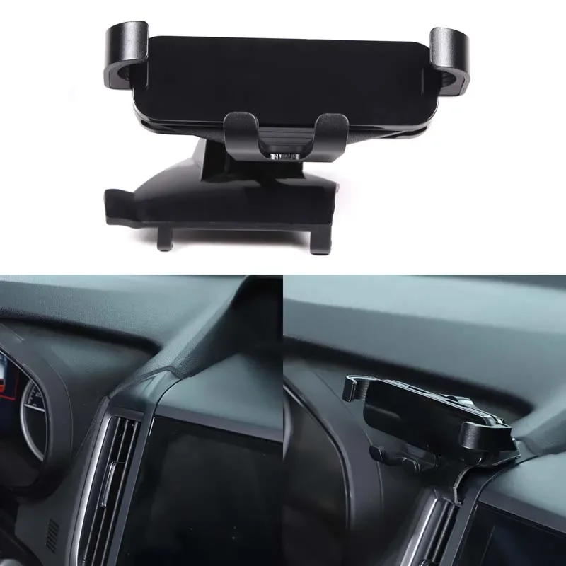 

For Subaru Forester 2019-2024/XV 2018-2021 Car Center Control Air Outlet Mobile Phone Holder ABS Interior Accessories LHD