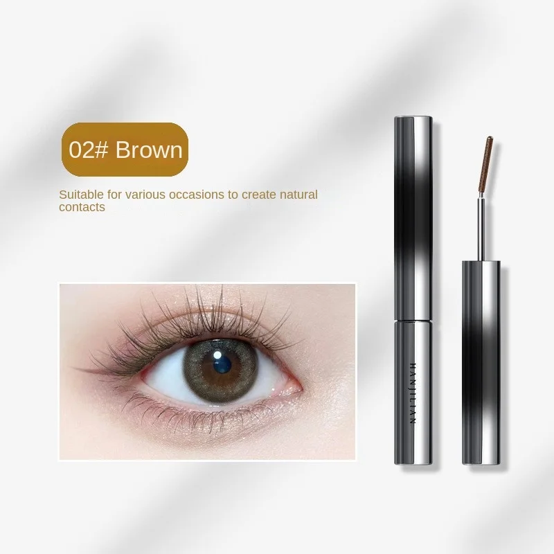 Black Curled Lashes Mascara, Alonga os Cílios, Volume Extra, Longa Duração, Impermeável, Natural, Secagem Rápida, Maquiagem Feminina