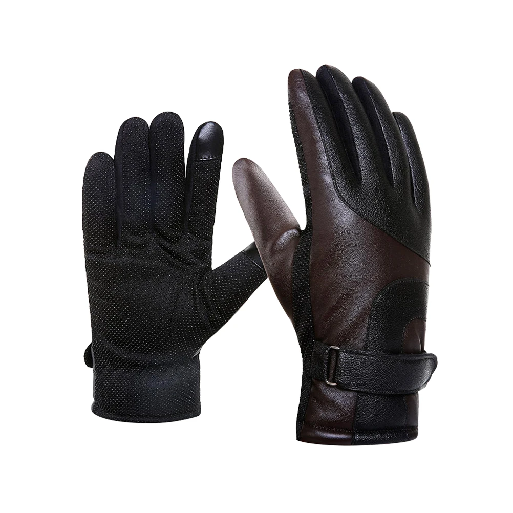 

Cycling Warm Wear-Resisting Windproof Sports Gloves Thicken Outdoor Anti-slip Touchscreen Gloves for Skiing Running