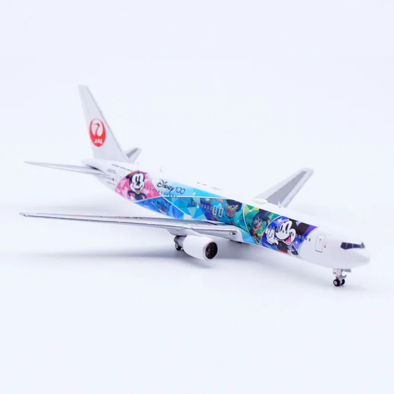 Cadeau d'avion à collectionner en alliage SA4017 ailes JC 1:400 Japan Airlines JAL Boeing B767-300 modèle d'avion moulé sous pression JA615J avec support