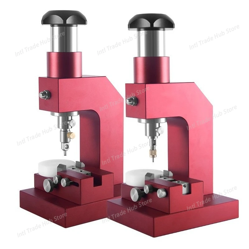 Leather Hole Punch Tool Multifunctional Watch Strap Puncher Round/Square/Oval Hole Adjustable Manual Punching Machine