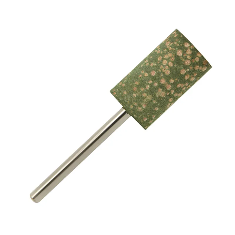 

100pcs,3mm Shank Rubber Polishing Burrs Green Abrasive Mounted Points for Metal,Jewelry,Polishing,Industrial Grade Grinding Head