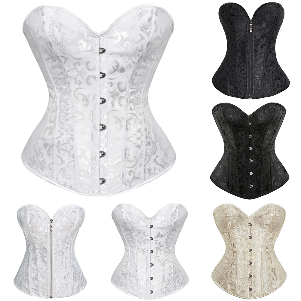 

Женский корректирующий корсет с эффектом пуш-ап, утягивающий живот, с кружевным узором на плечах, сексуальный, для коррекции фигуры