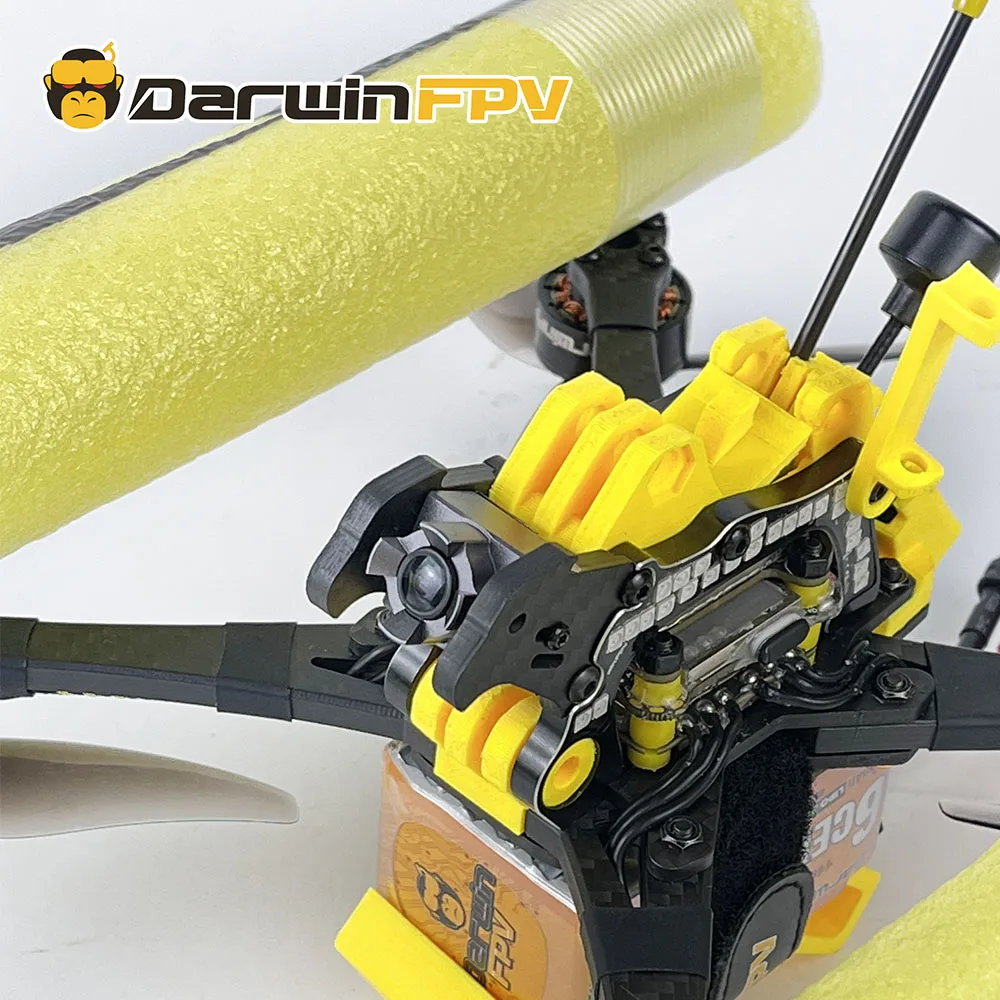 DarwinFPV HULK II Cinematic FPV Drone 5 Polegadas Quadcopters 5.8G 1000mW à prova d'água VTX