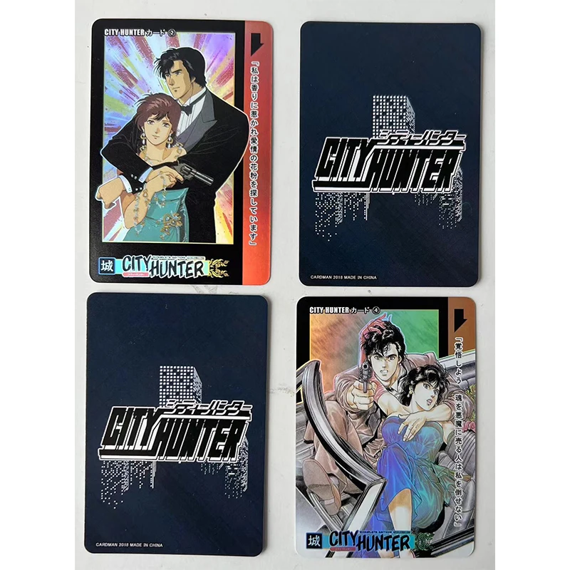 City Hunter DIY 12PCS Saeba Ryo Makimura Kaori Hideyuki Yumi Boss Falcon KASUMI ASOU Nogami Saeko Collectible cards holiday gift