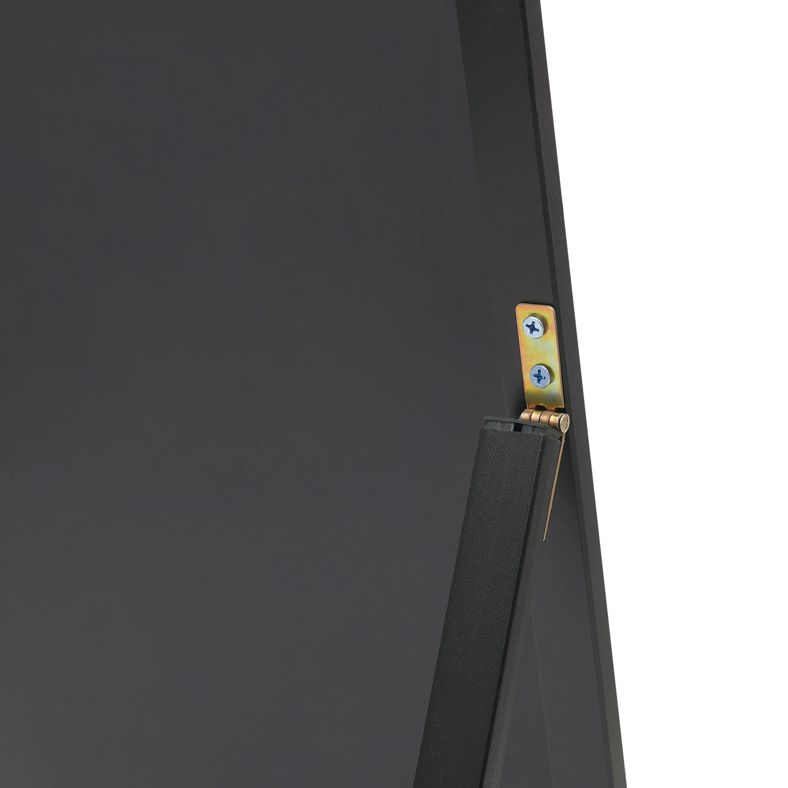 Black LED Message Writing Board 23.62*31.5inch Standing Menu Sign Board Tempered Glass Writing Panel LED Message Board