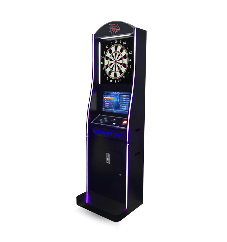 colorful park  indoor coin operated arcade electronic dart machine for amusement park for bar