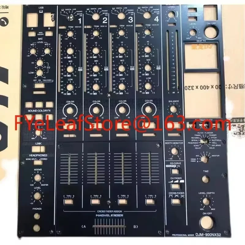 SKIN  Panel DJM900NXS2 Mixer 900 3rd Generation 3rd Generation Disc Player Special Film Sticker Protector