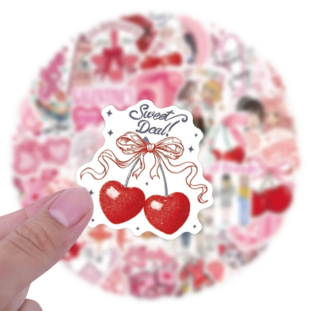 

60PCS Galentines Cartoon Graffiti Stickers Decoration Car Luggage Phone Cases Notebook Stickers Wholesale Skateboard DIY Decals