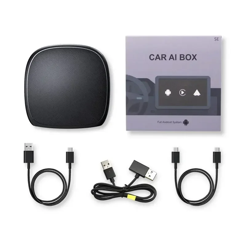 2025CarPlay Ai Box 4g+64g Android Auto 11 4 64 Smart Wireless Car Play Magic Aibox 4GB Ram 64GB Dongle Adapter for Iphone Ap ple