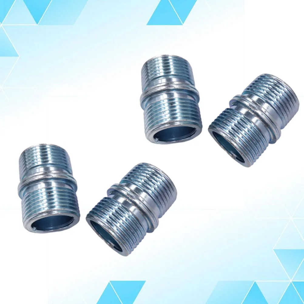 

20Pcs Double Head Carbon Steel Shelf Support Nut Durable Clear Thread Wardrobe Cabinet Glass Shelf Fixing Stud 25 25 4