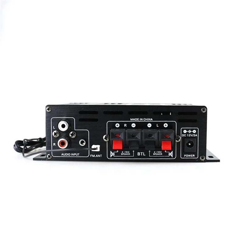 Ak380 800W 12V Power Amplifier Bluetooth Stereo Home Car BASS Audio Amp Music Player Car Speaker Class D FM USB/SD