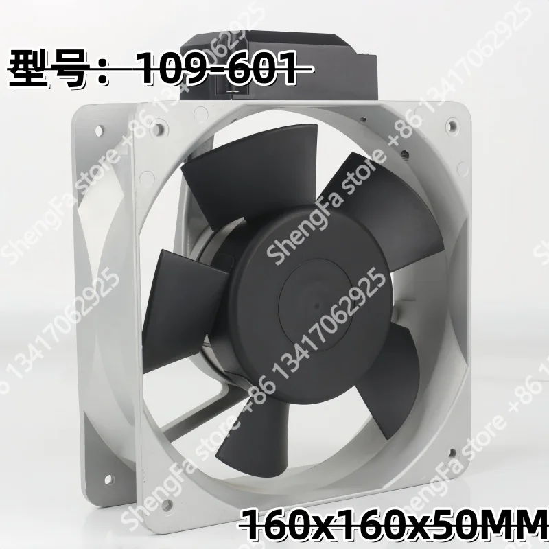 Cooling fan Original Sanyo 110V 115V 120V AC 100V 37.5/33W 0.43/0.35A DC EC 16050 16CM 160x160x50MM Aluminum frame ball 109-601