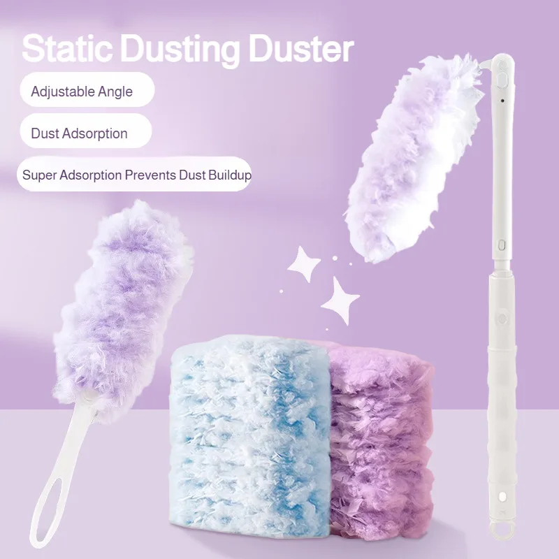 

Одноразовые электростатические салфетки для уборки дома, удаления пыли и чистки, включая салфетки из перьев и одеяла.