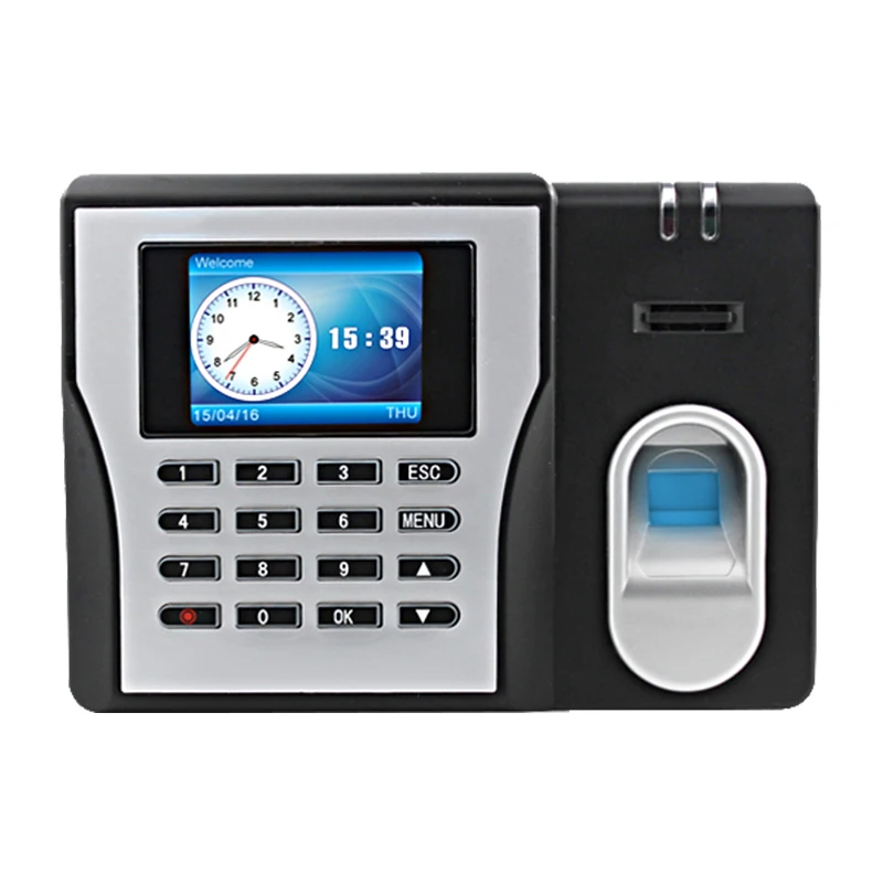 Low price 2.8inchs Biometric Fingerprint Terminal Time Attendance Machine fingerprint reader for office