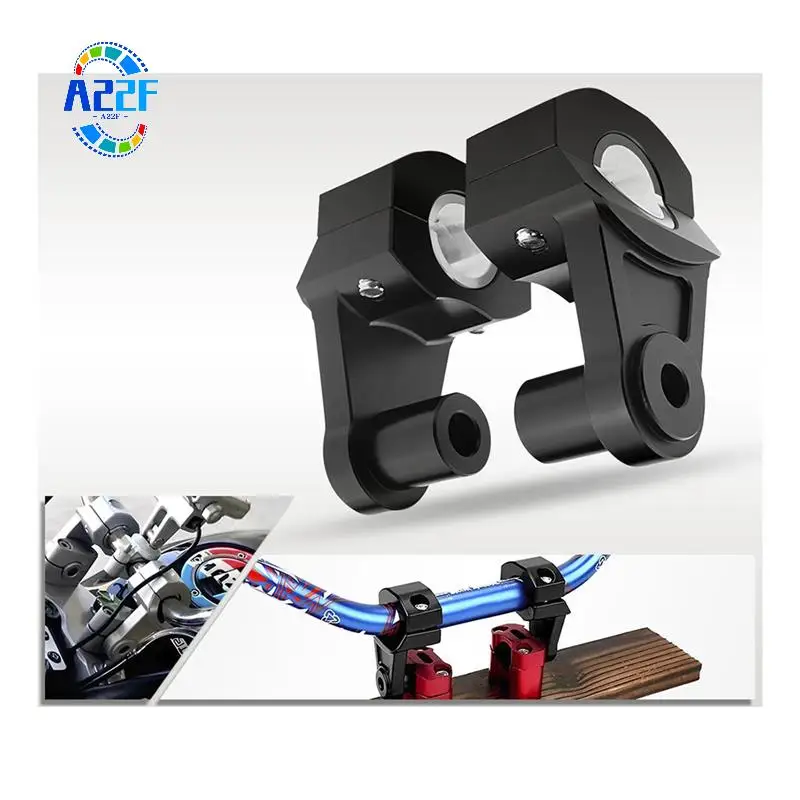 

A22F-Off-Road Motorcycle Universal 22/28Mm Handlebar Adjustable Risers Seat Height Lifter