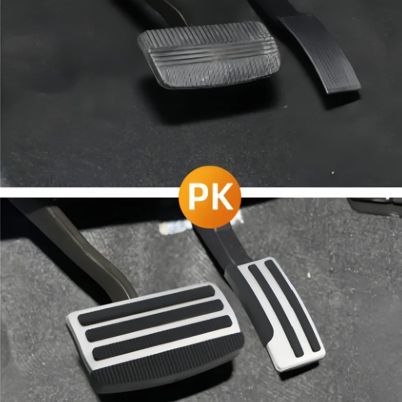 AT MT Car Pedal Cover Accelerator Brake Clutch Pedal Cover For Nissan Navara NP300 2007-2021 Accessories