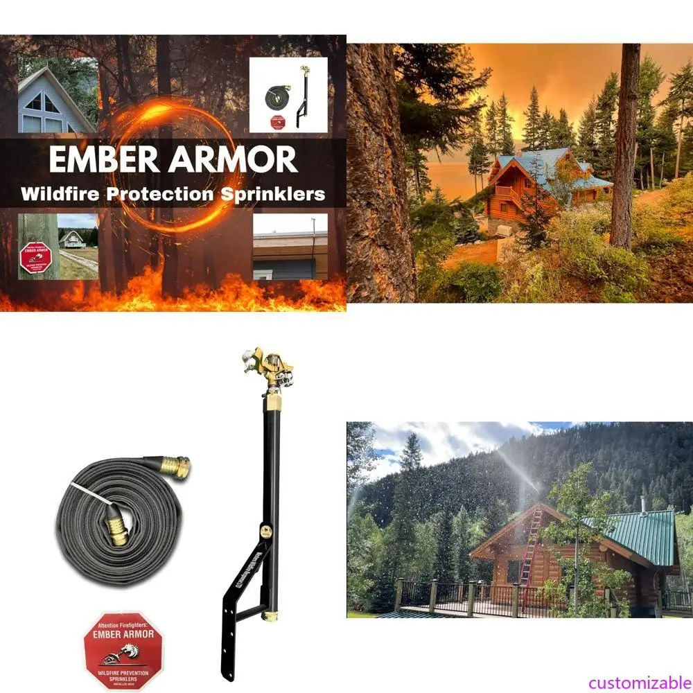 نظام الرش الأسود للدفاع عن الحرائق #1