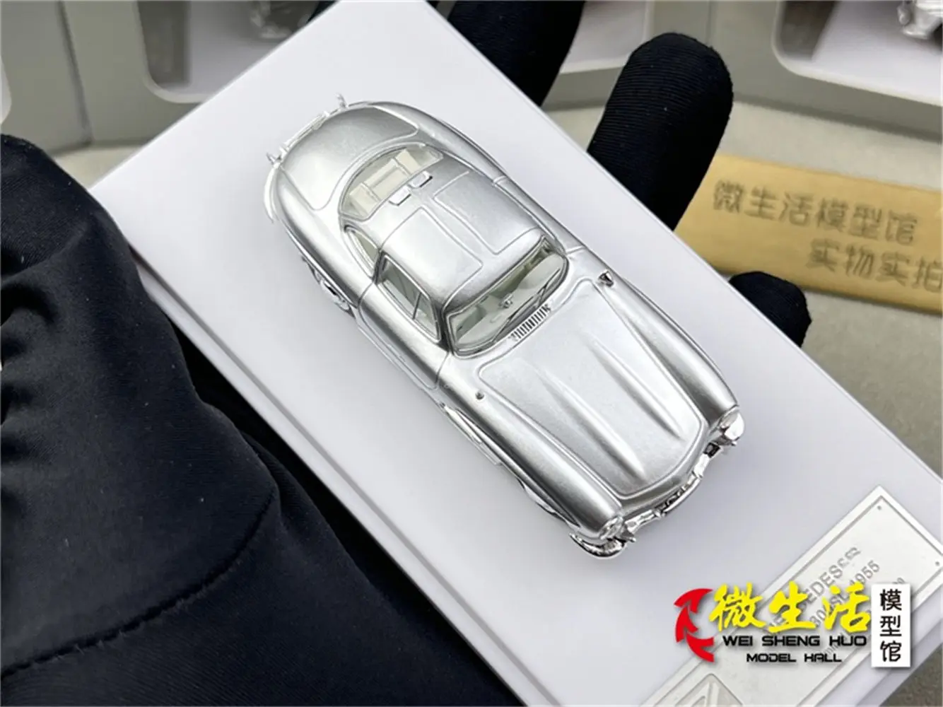 Newly Stocks DCM 1:64 300SL W198 Silver Color Diecast  Model Car In 2024 Collection Gift