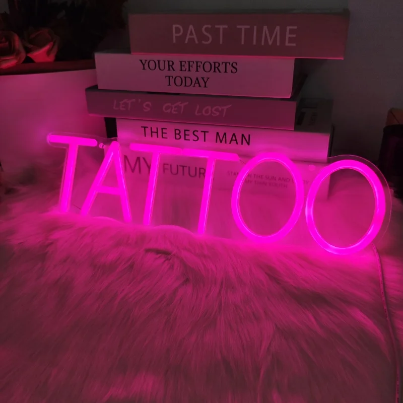 Tattoo Neon Sign LED Neon Signs for Wall Decor Artistic Studio Wall Art Led Neon Light for Tattoo