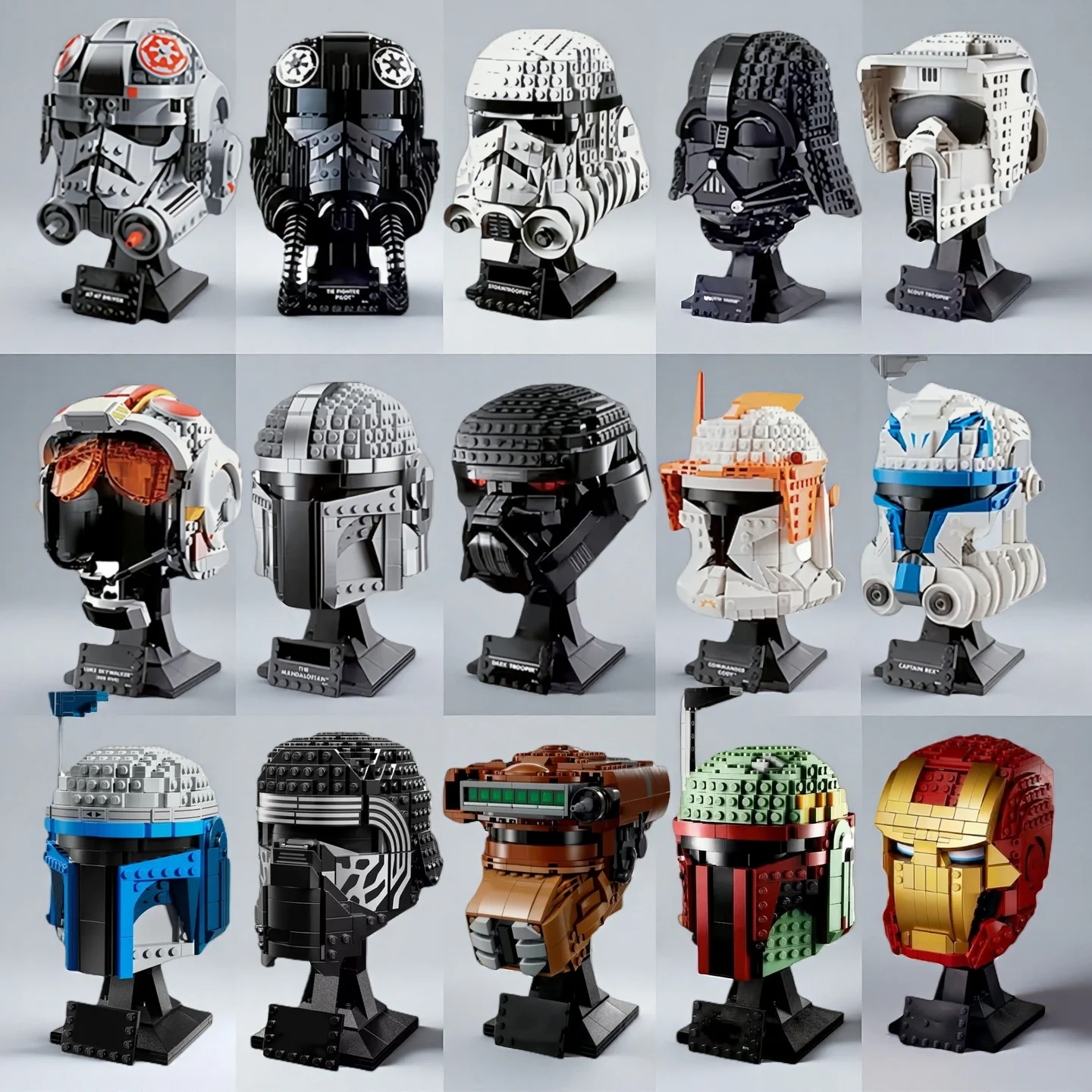 In Stock 75274 75276 The Mandalorian Darth Vader Luke Skywalker TIE Fighter Pilot Building Blocks Bricks Christmas Gifts For Kid