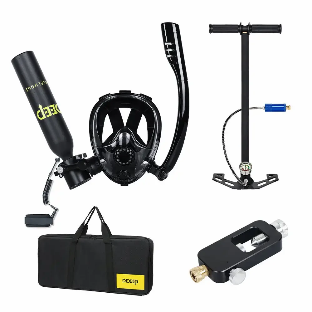 

Mini Portable 0.5L Swimming Oxygen Cylinder Compact Scuba Diving Tank For Underwater Breathing Outdoor Adventure Equipment