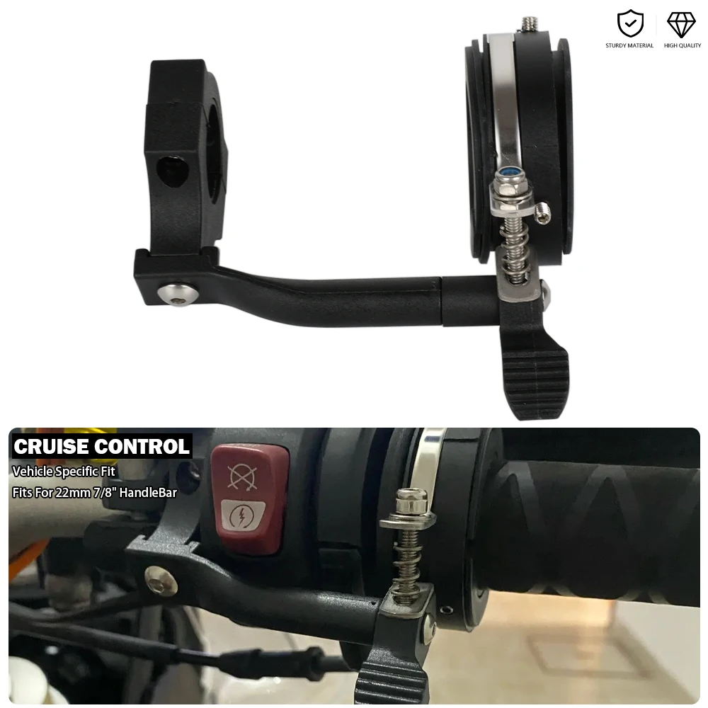 

22mm 7/8" Cruise Control Throttle Clamp Assist Lock Fit For Yamaha 1300 XV1900 XVS1300 V Star XVS950 XVZ1300TF Touring 2007-2017