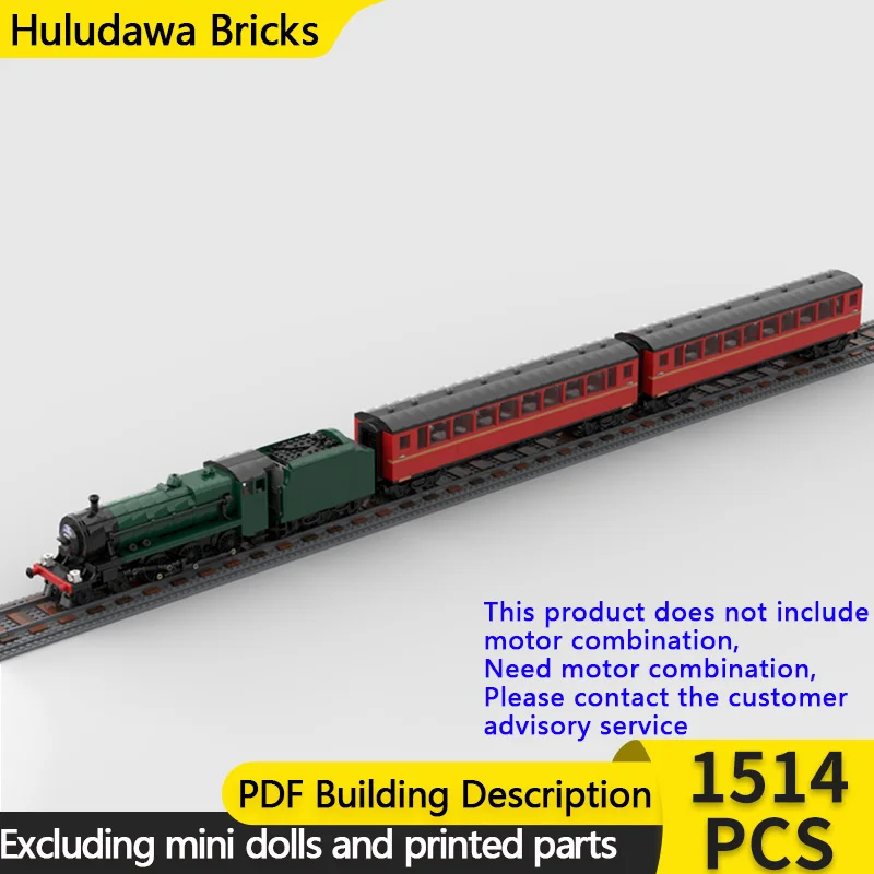 

Популярная модель фильма MOC, строительные кирпичи, фильм, железная дорога, паровоз, модульные технологии, подарки, праздник, сборка, детские игрушки, костюм