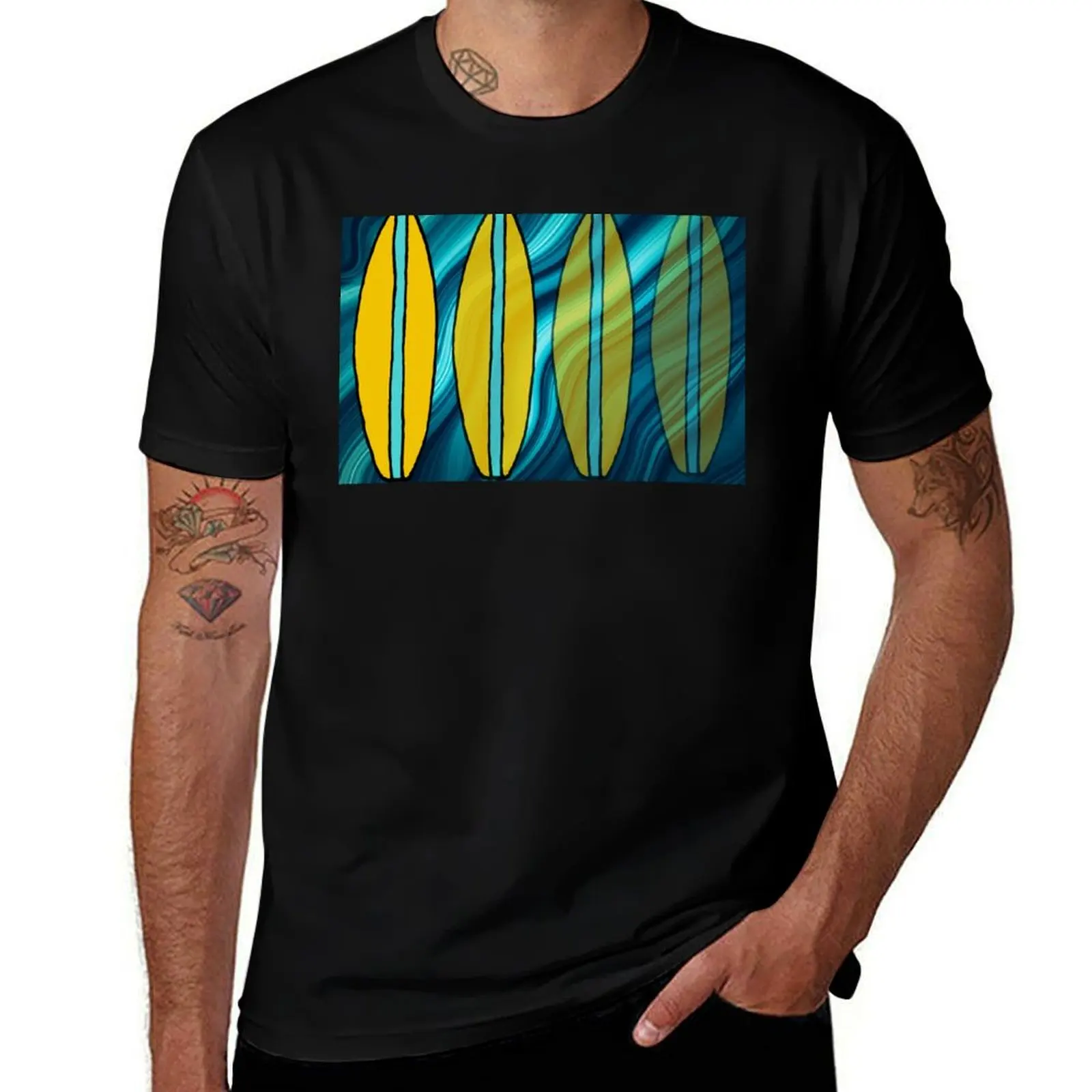 

surf's up T-Shirt Basic Lightweight Short Sleeve Tee