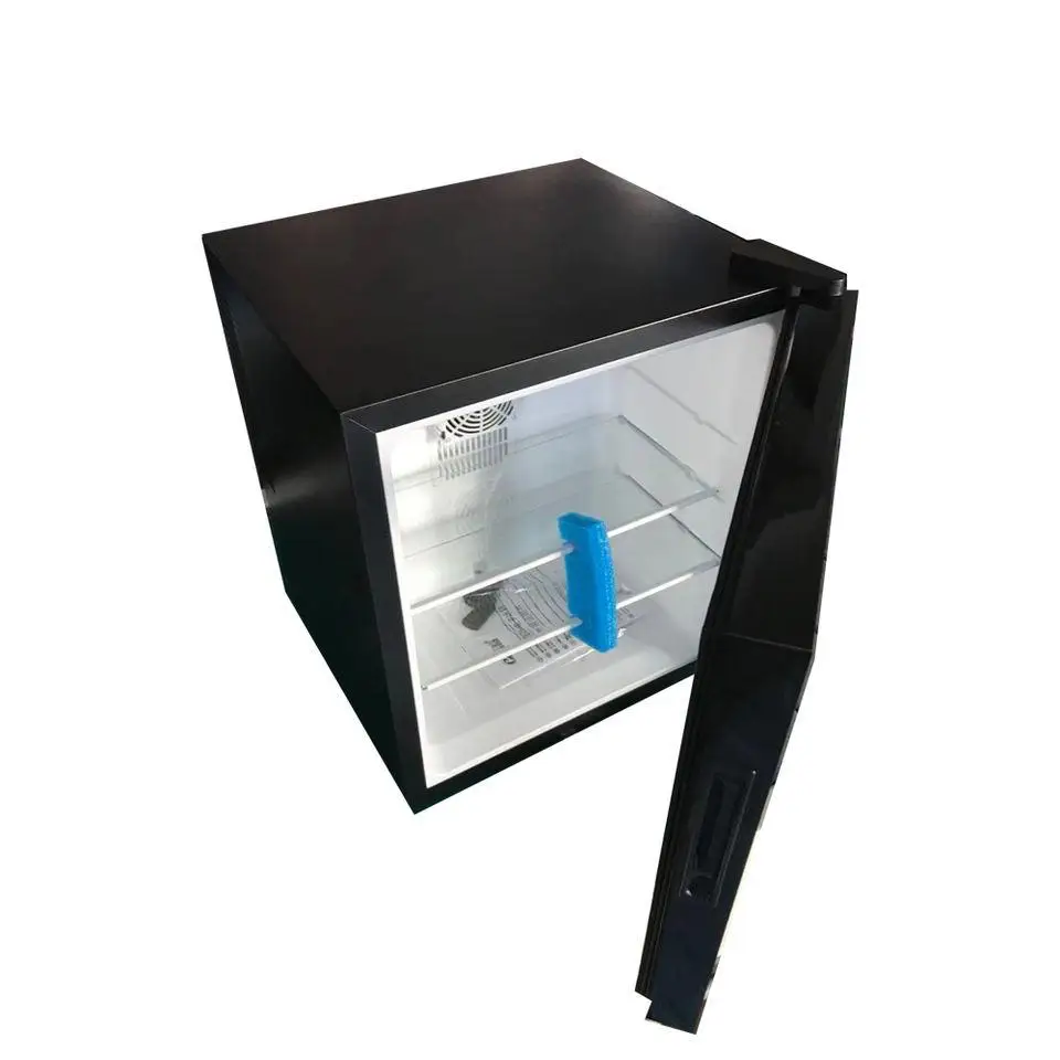Nuelead Air Cooling Glass Door High Quality Mini bar Fridge Hotel Home Room Silent Beverages Mini Fridge