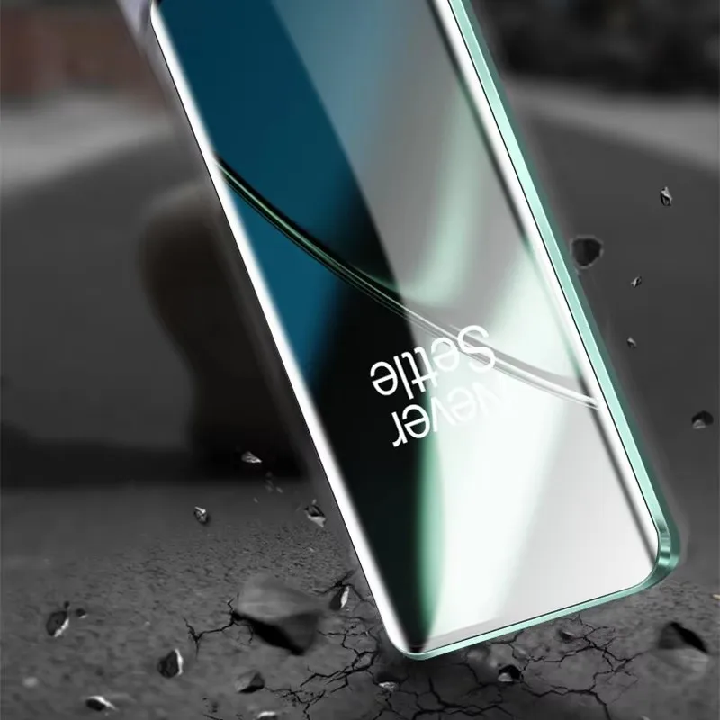 Case For Oneplus 13 12 12R Case Double Sided Magnetic Lens Protector For OnePlus Ace 5 5Pro Coque 360 Metal Glass