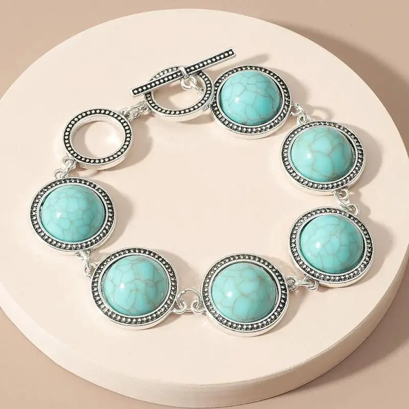 

Fashion Boho Vintage Round Pearl Bracelets Bangles For Women Blue Red Black Bead Vintage Bohemian Adjustable Bracelet Jewelry