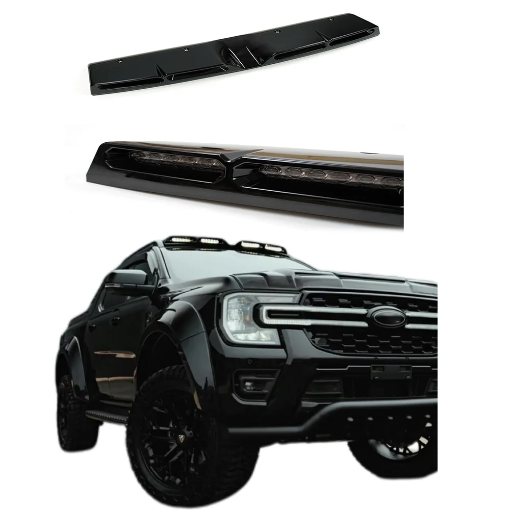 Car Accessories Ford Ranger Conversion Kit Roof Spoiler Light For Ford Ranger T9 2023