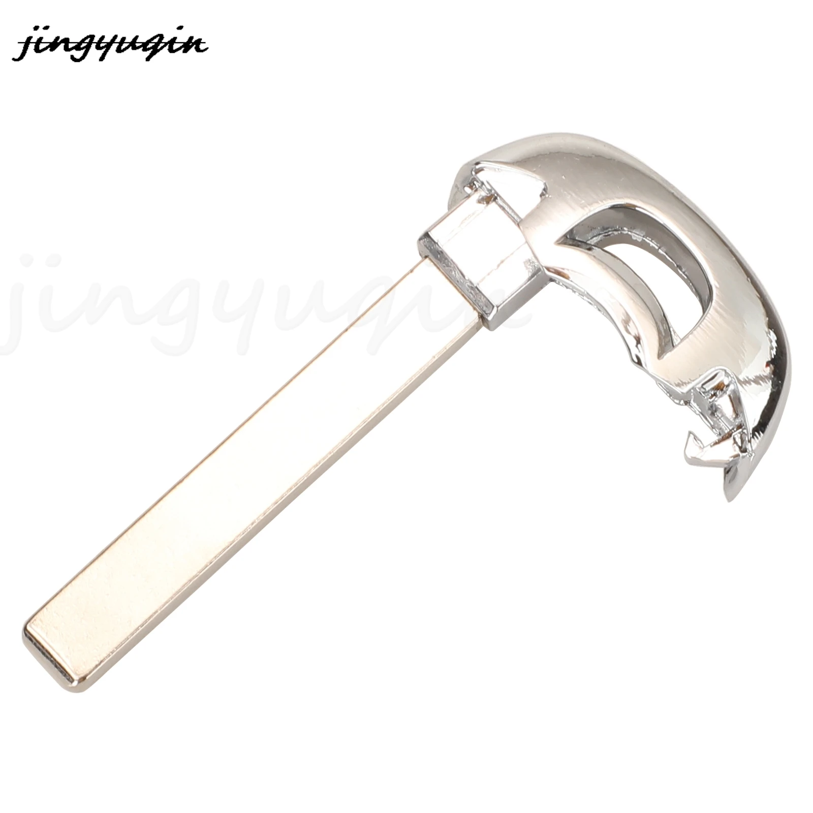 jingyuqin Remote Smart Key Keyless Emergency Insert Uncut Blade Blank For Chevrolet Camaro Volt Malibu XL Equinox HU100 Blade
