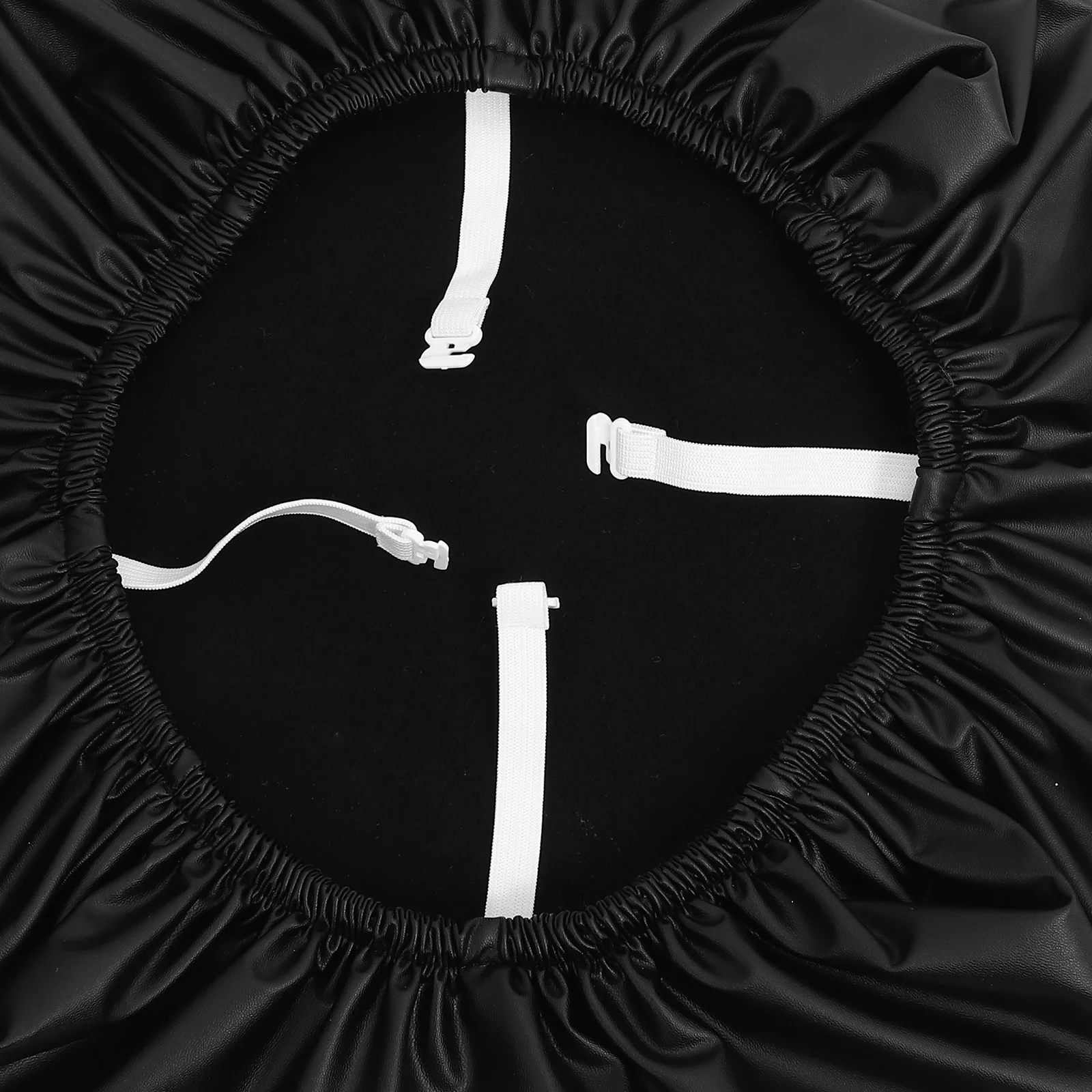 

2Pcs Elastic Chair Cover PU Waterproof Protective Cover for Dining Table Chairs Comfortable Wear Resistance Chair Sleeve