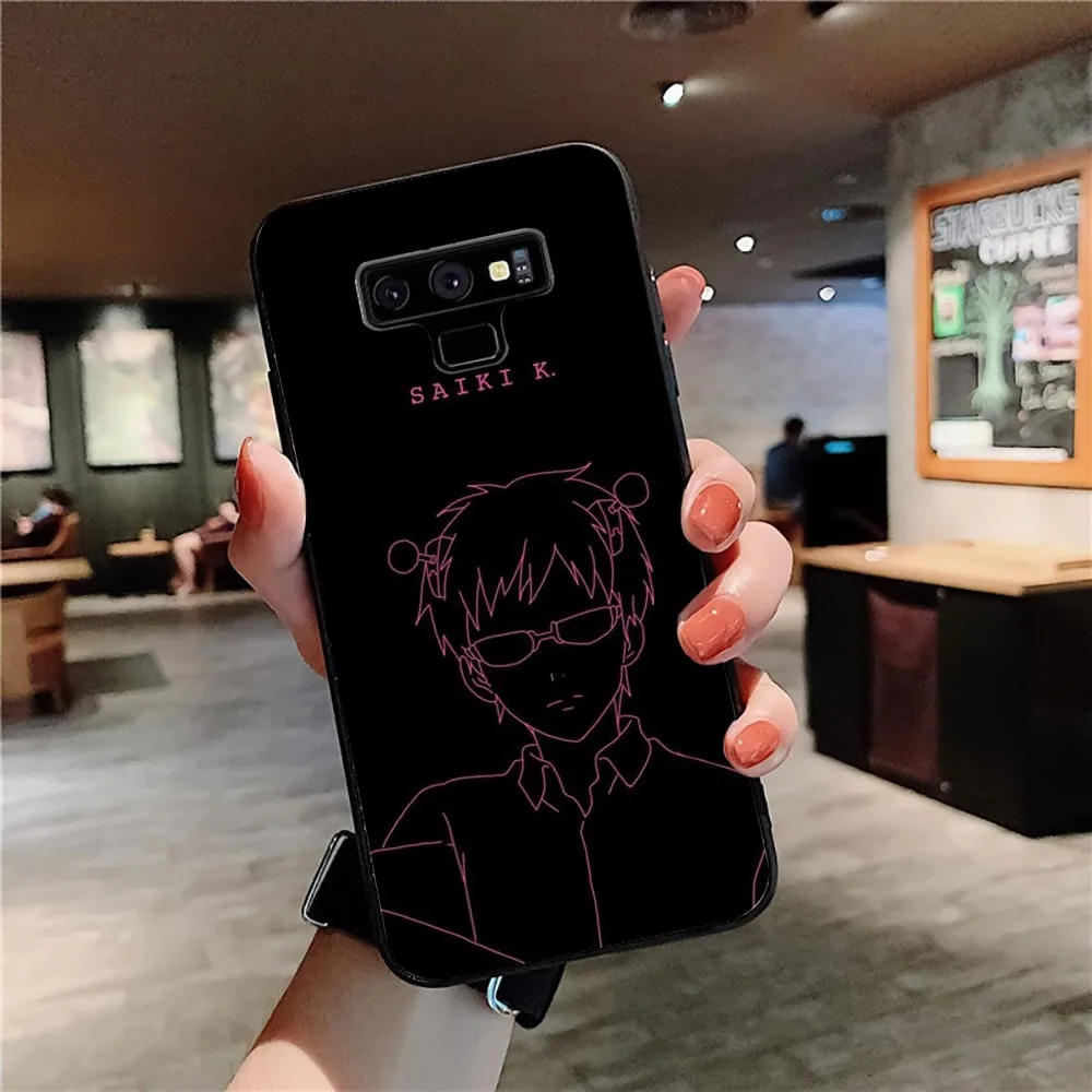 Saiki Kusuo No Psi Nan Phone Case For Samsung Note 8 9 10 20 pro plus lite M 10 11 20 30 21 31 51 A 21 22 42 02 03