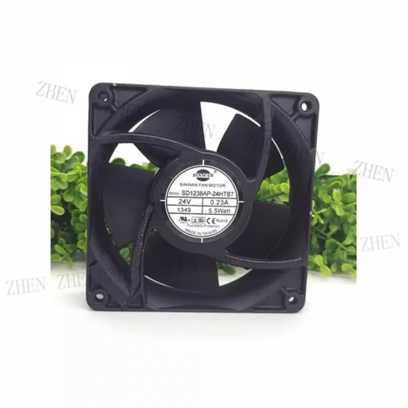 

Y ДЛЯ SINWAN SD1238AP-24HTB7 12038 DC 24 В 0,23 А 12 см охлаждающий вентилятор