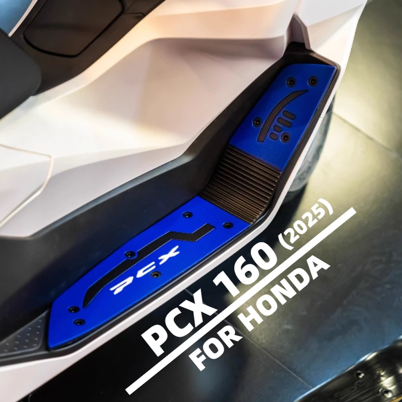 

Для HONDA PCX160 PCX 160 2025 PCX 160 модификация цельный противоскользящий декоративный аксессуар для мотоцикла резиновая подставка для ног педаль