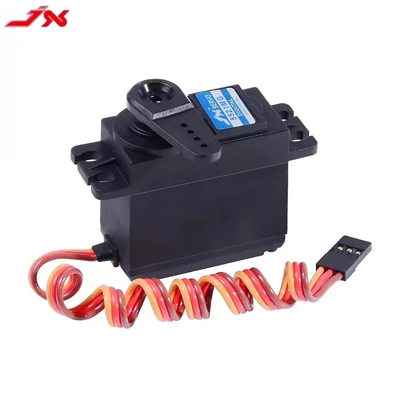 JX Servo PDI-5521MG 20KG Servo High Precision Metal Gear Digital Standard Servo For RC Airplane Aircraft Glider Boat 1/10Car Toy