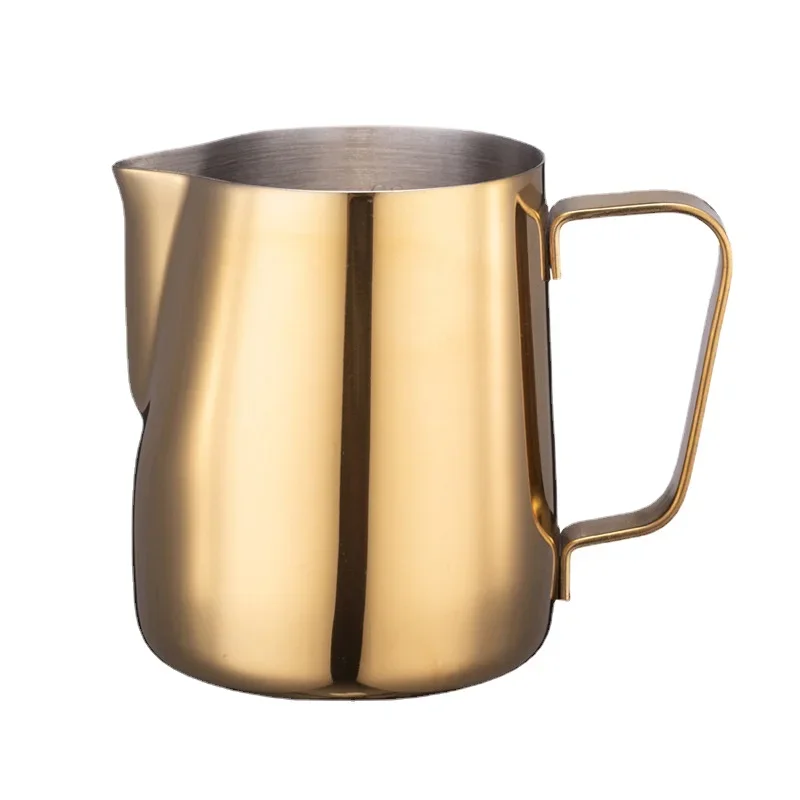 350 600ML Steaming Pitcher Latte Cup Stainless Steel Coffee Milk Forther Jug Home Cafe Forthing Art Cappuccino Espresso Tools