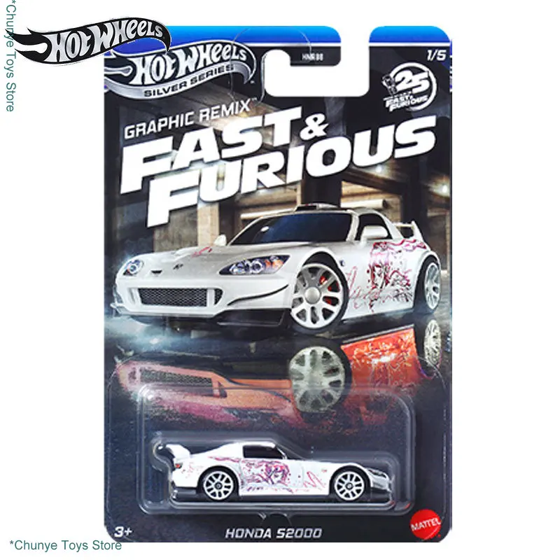 

Hot Wheels Silver Label High-Speed Culture Diecast Model Set Collectible Toys Featuring Honda S2000 Nissan Gtr Volkswagen Jetta
