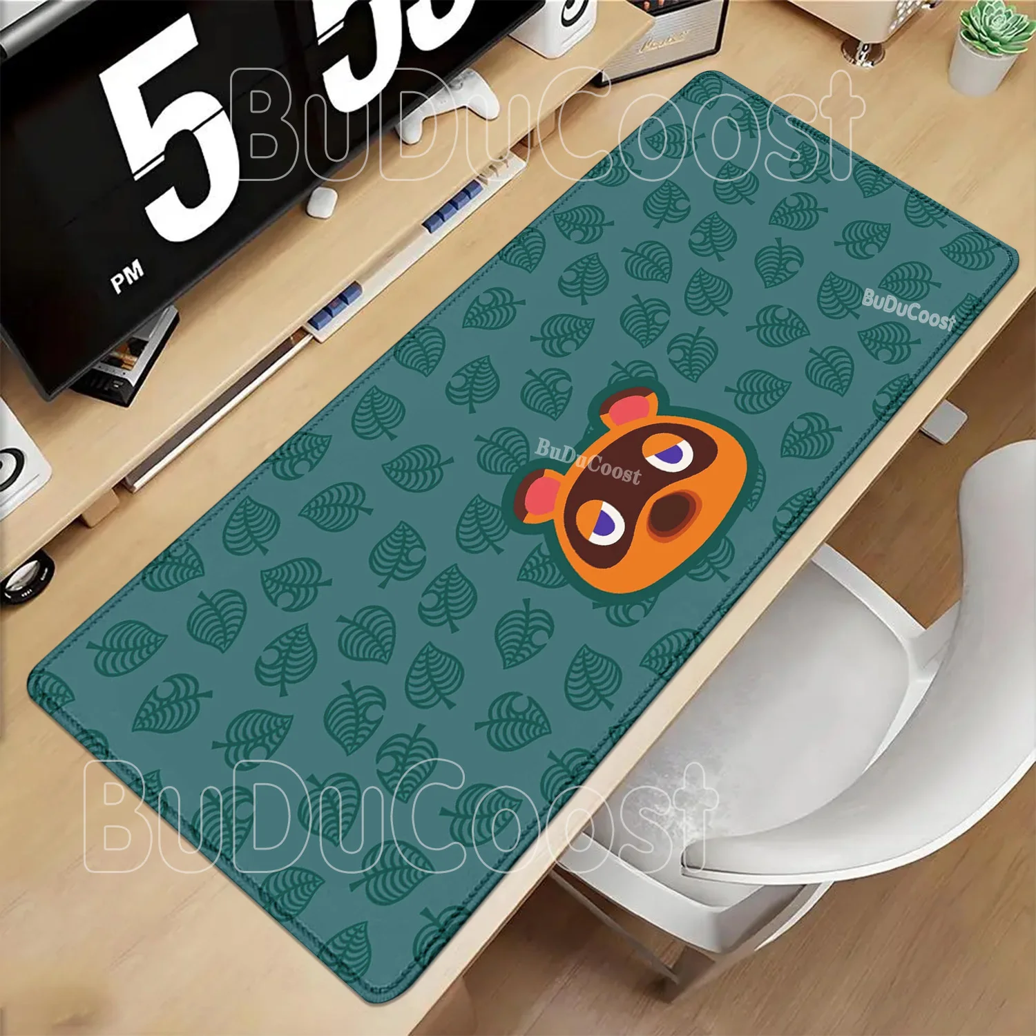 Animal Crossing‌ Large Kawaii Mouse Pad Non-Slip Gaming Cute Cartoon Office accessories Mousepad HD Printing overlock Desk Mat