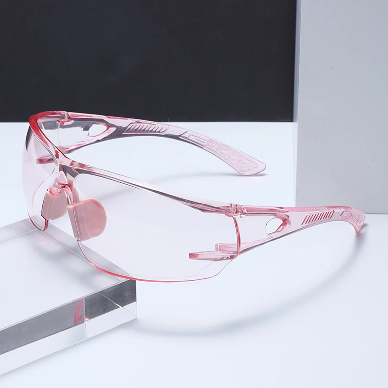 Colorful Transparent Frame Decorative Sunglasses for Women Men, Lightweight Fashion Clear Lens Eyeglasses, Casual Daily Wear Gla