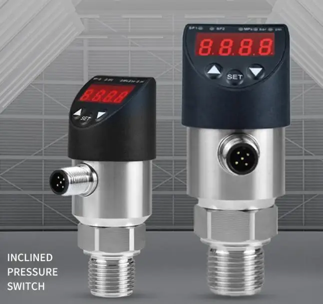 Adjustable Inclined Electronic Pressure Switch with Smart Digital Display for Flat Film Pressure Control