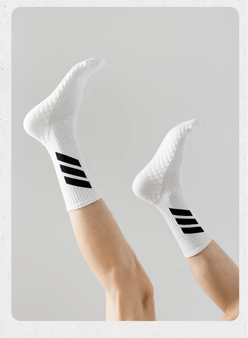 1 par de meias meias de futebol masculino antiderrapante hospital yoga anti deslizamento treinamento meias esportivas