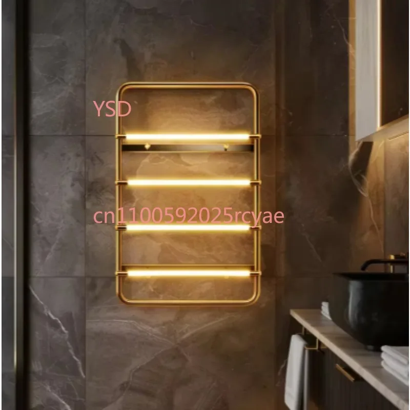 Professional electric heated towel rack, intelligent electric towel rack, wall mounted bathroom towel heater