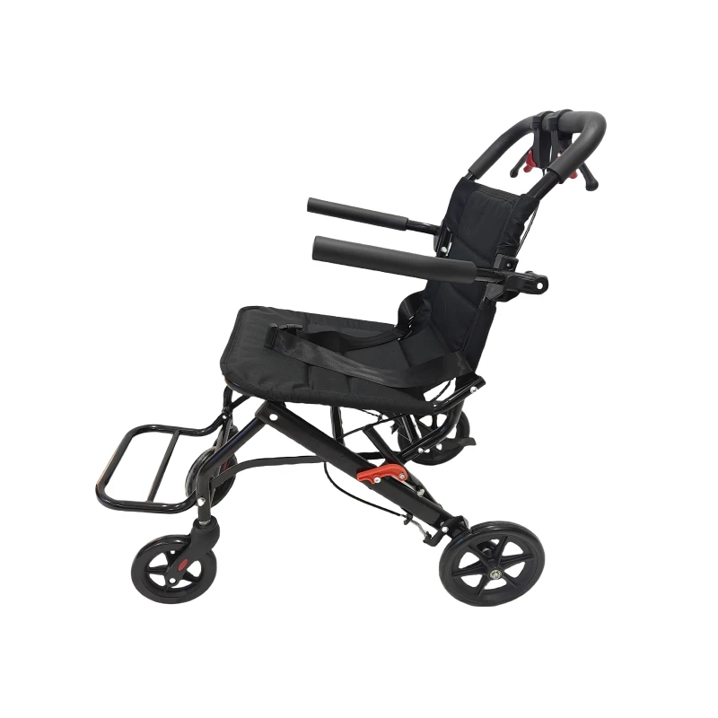 مصنعي الكراسي المتحركة بالجملة أثاث المستشفى الصلب دليل كرسي متحرك قابل للطي #1